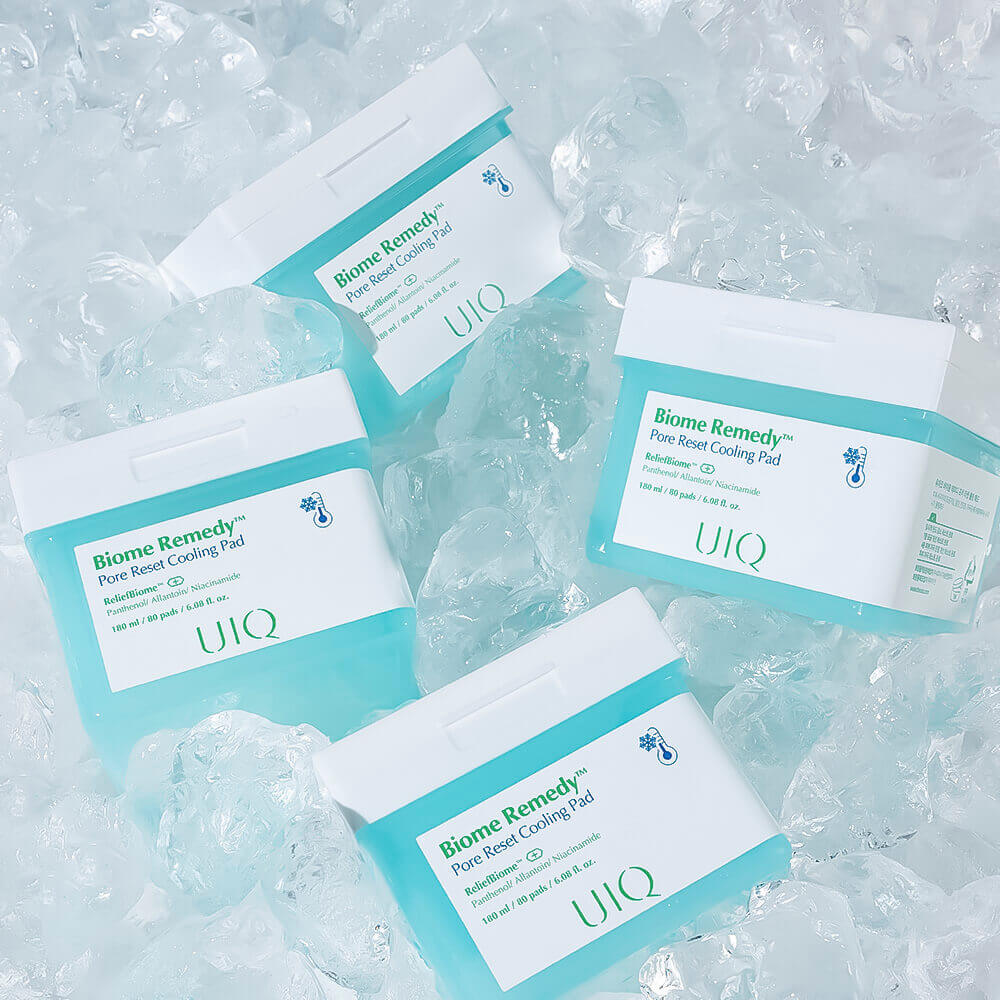 Охлаждающие тонер-пэды UIQ Biome Remedy Pore Reset Cooling Pad