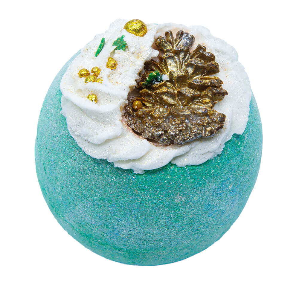 Бомбочка для ванны с ароматом хвои Boomshop «В зимнем лесу»