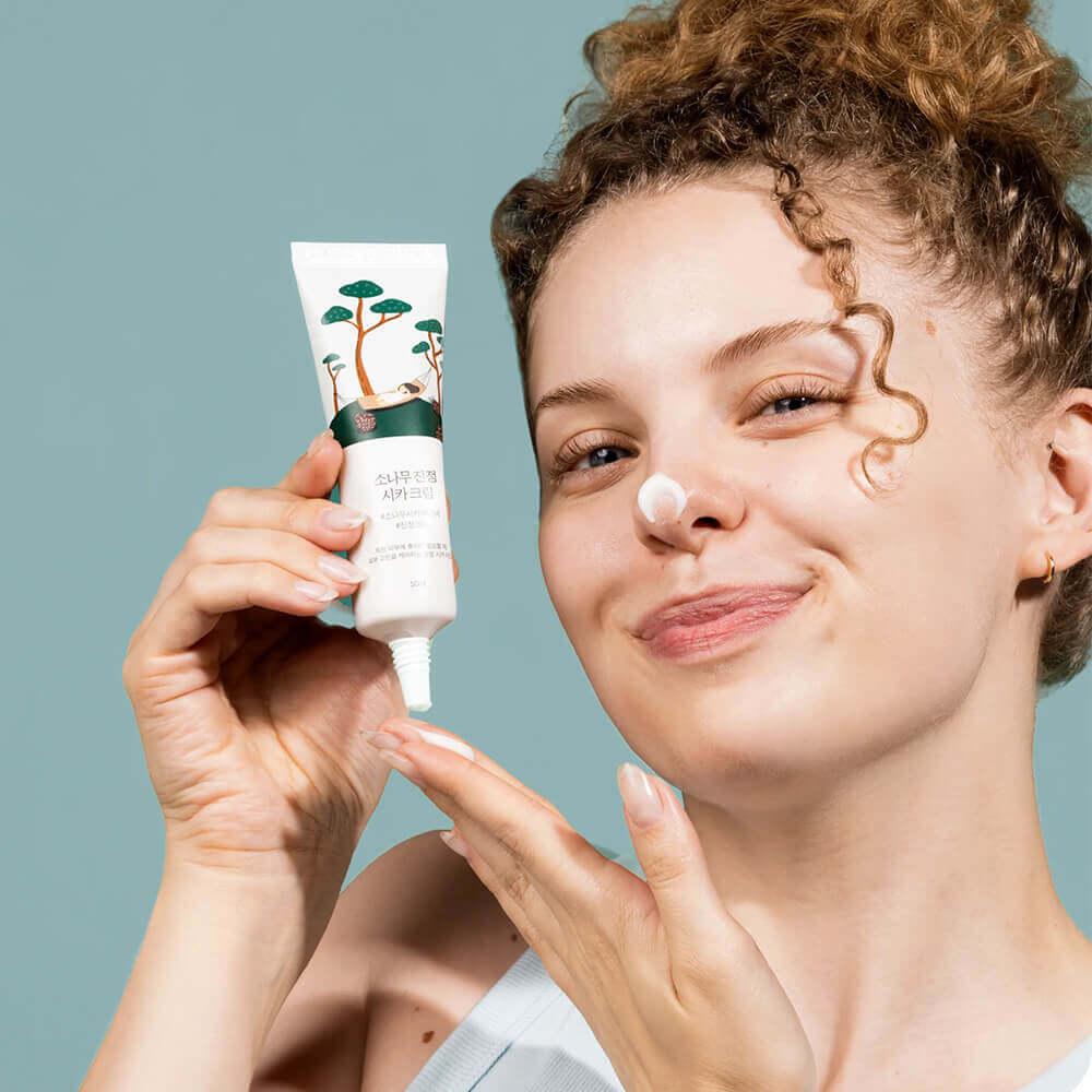 Крем с экстрактами сосны и центеллы для проблемной кожи Round Lab Pine Calming Cica Cream