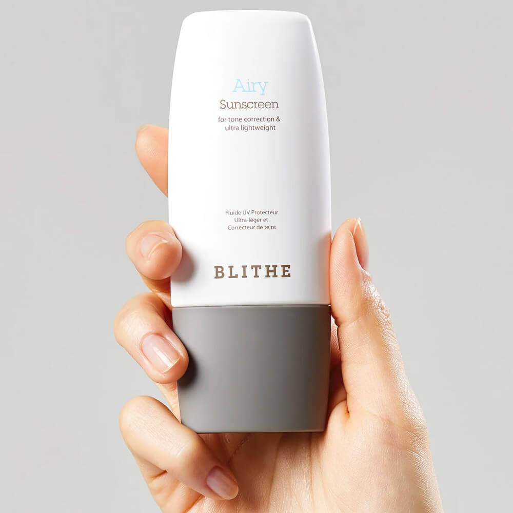 Cолнцезащитный крем на физических фильтрах Blithe UV Protector Airy Sunscreen SPF50+ PA++++