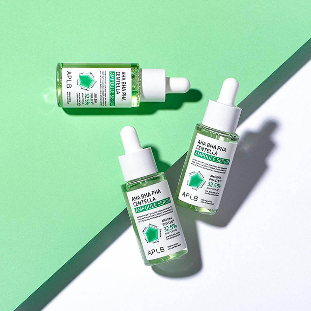 Успокаивающая ампульная сыворотка APLB AHA BHA PHA Centella Ampoule Serum