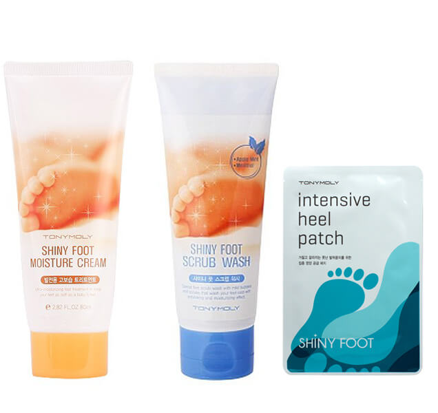 Подарочный набор средств для стоп Shiny Foot