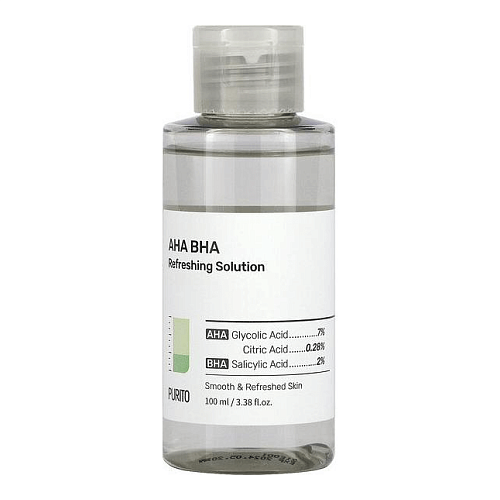 Освежающий кислотный тонер Purito AHA BHA Refreshing Solution