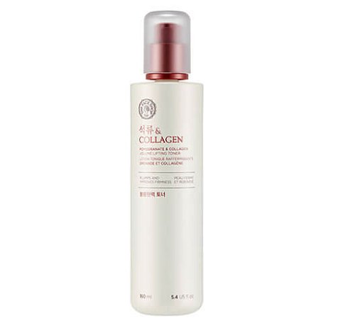 Лифтинг-тонер с гранатом и коллагеном The Face Shop Pomegranate & Collagen Volume Lifting Toner
