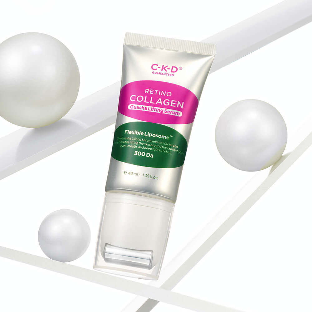 Коллагеновая сыворотка с роликовым массажёром CKD Retino Collagen Guasha Lifting Serum