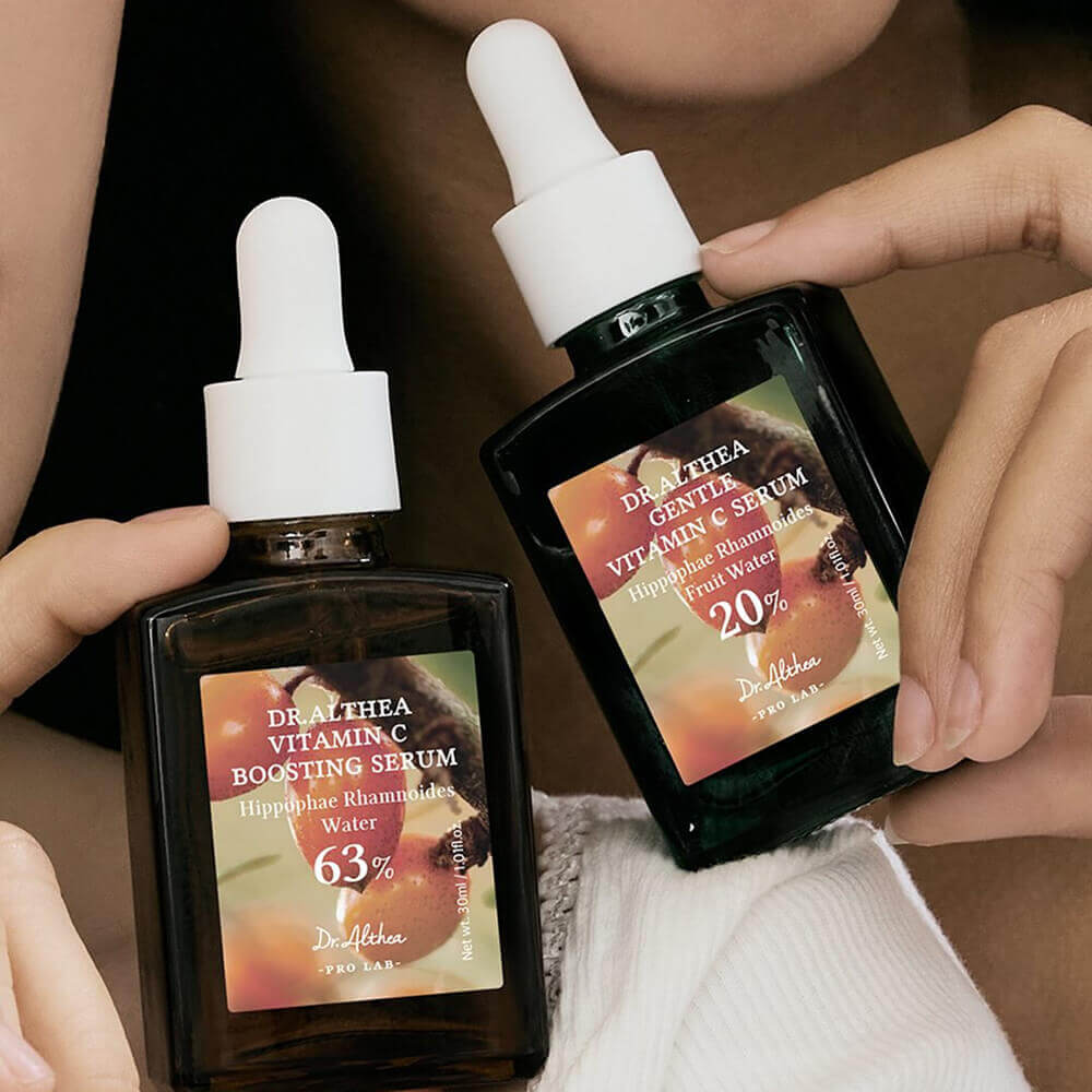 Укрепляющая бустер-сыворотка с 63% облепихи Dr. Althea Vitamin C Boosting Serum 63%