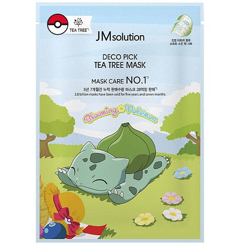 Тканевая маска с чайным деревом против воспалений JMsolution Mask Deco Pick Tea Tree Mask