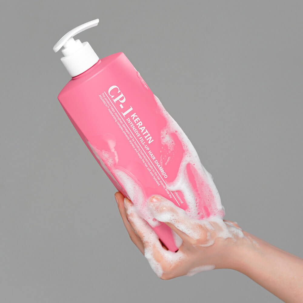 Восстанавливающий шампунь для волос с кератином CP-1 Keratin Intensive Fill-up Hair Shampoo