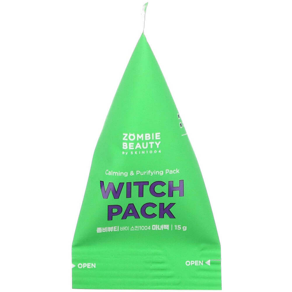 

Глиняная маска с зелёным чаем SKIN1004 Zombie Beauty By Witch Pack 4 г