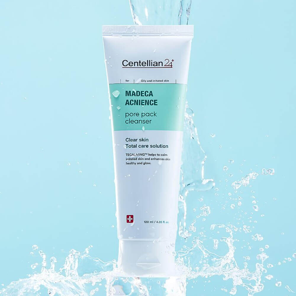 Глиняное очищающее средство Centellian24 Madeca Acnience Pore Pack Cleanser