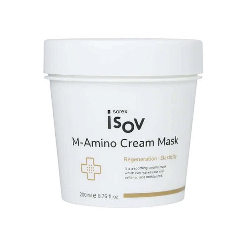 Кремовая маска с аминокислотами для эластичности кожи Isov Sorex M-Amino Cream Mask