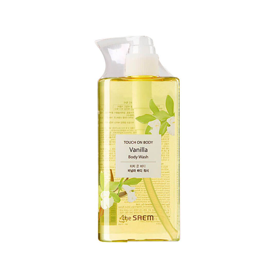 Слабокислотный гель для душа с ванилью The Saem Touch On Body Vanilla Body Wash