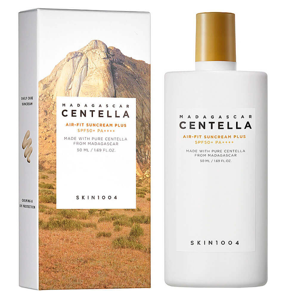Лёгкий солнцезащитный крем SKIN1004 Madagascar Centella Air-Fit Suncream Plus SPF50+ PA++++