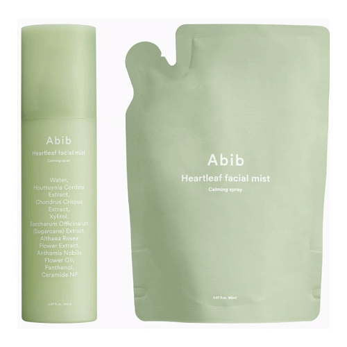 Успокаивающий тонер-мист с экстрактом хауттюйнии Abib Heartleaf Facial Mist Calming Spray