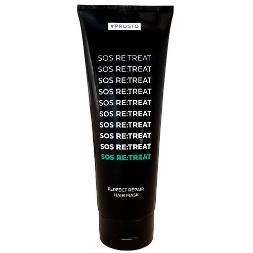 Маска для мгновенного восстановления волос с кератином PROSTO SOS RE:TREAT Perfect Repair Hair Mask