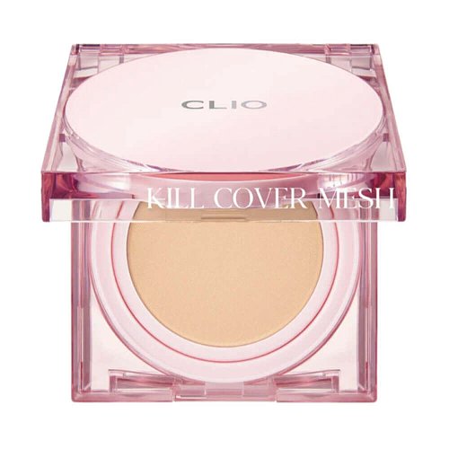 Увлажняющий кушон для эффекта Glass Skin CLIO Kill Cover Mesh Glow Cushion SPF50+ PA++++