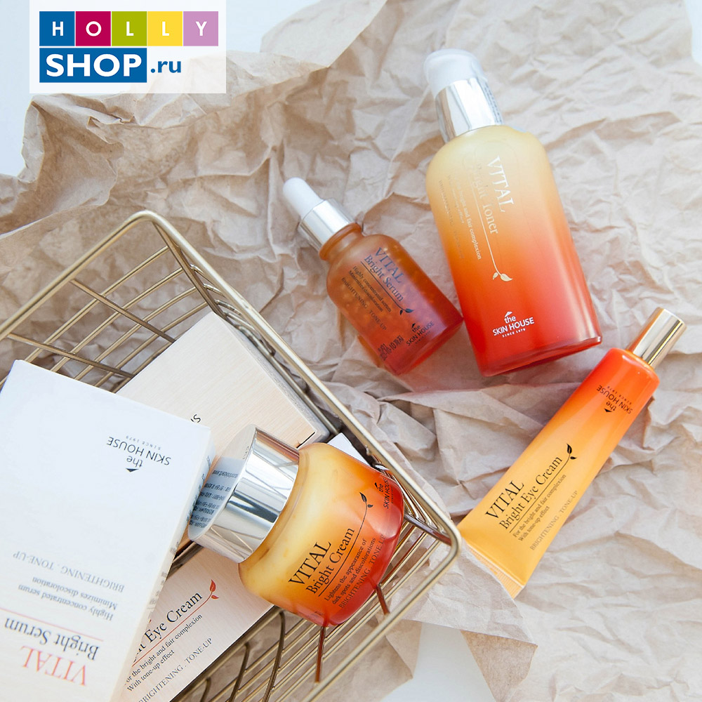 Витаминизированная осветляющая сыворотка The Skin House Vital Bright Serum 