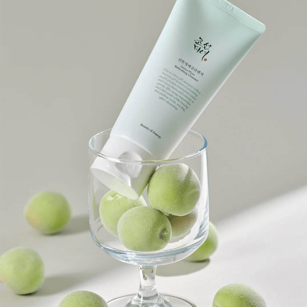 Освежающий гель для умывания с зелёной сливой Beauty of Joseon Green Plum Refreshing Cleanser