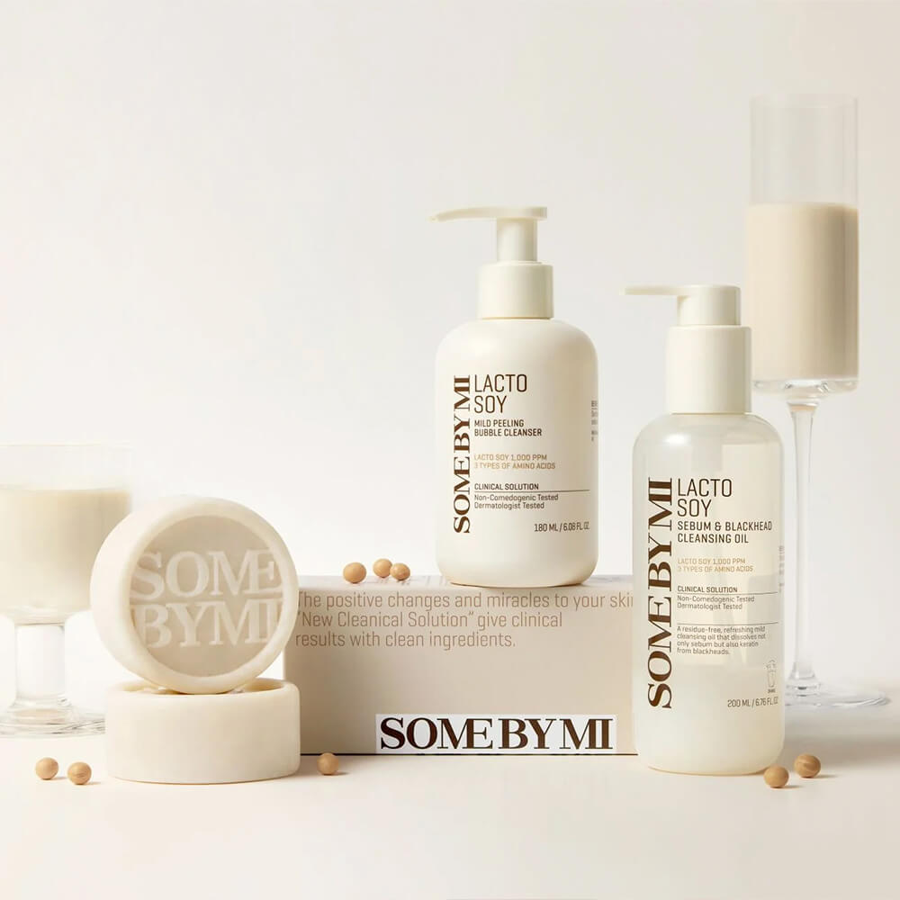 Энзимная пенка для умывания с лактобактериями Some By Mi Lactosoy Enzyme Deep Cleansing Foam