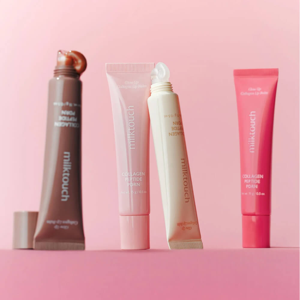 Увлажняющий бальзам для губ с ПДРН Milk Touch Glow Up Collagen Lip Balm