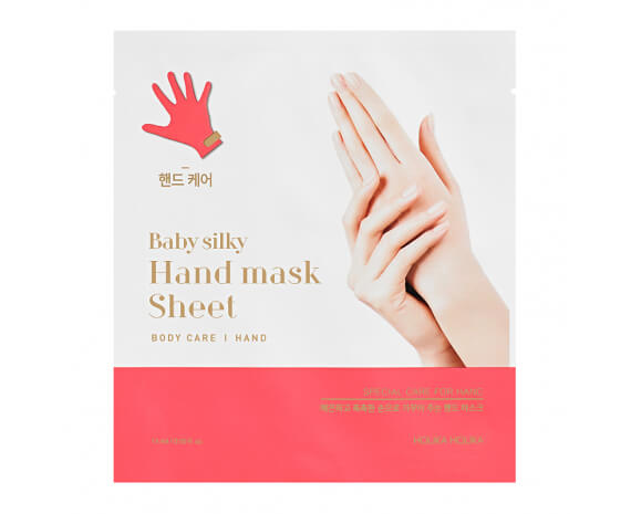 Увлажняющая маска для рук и ногтей Holika Holika Baby Silky Hand Mask Sheet