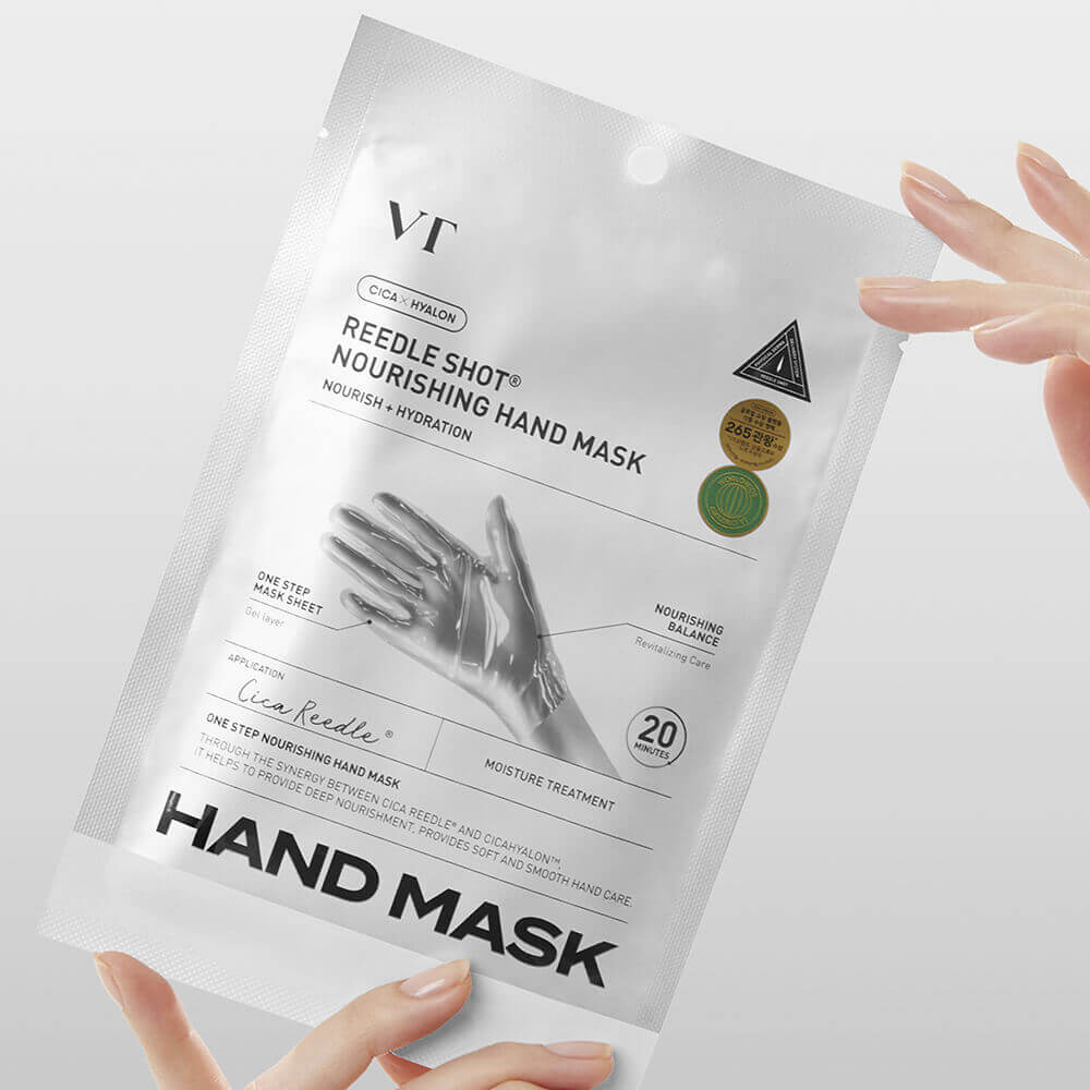 Увлажняющая маска-перчатки для рук VT Cosmetics Reedle Shot Nourishing Hand Mask