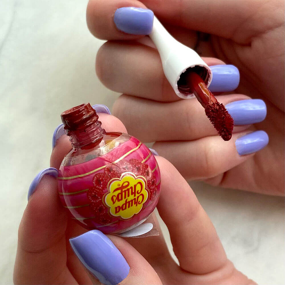 Стойкая жидкая помада-тинт с ярким пигментом Chupa Chups Lip Locker Tint