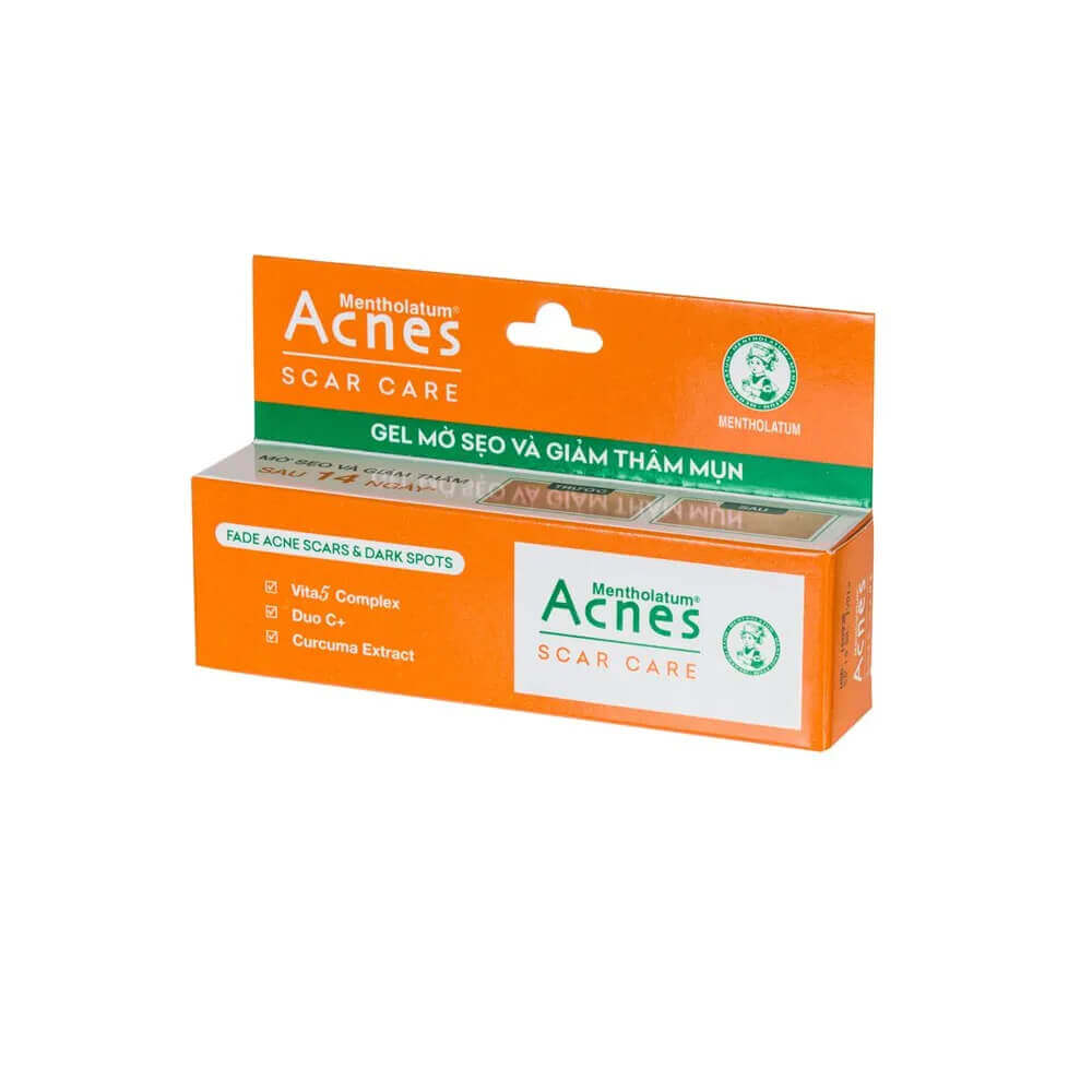 Осветляющий локальный гель с экстрактом куркумы Mentholatum Acnes Scar Care