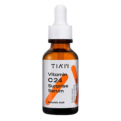 Осветляющая антиоксидантная сыворотка с 24% витамина C TIAM Vitamin C 24 Surprise Serum