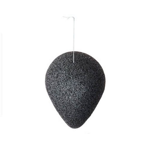 Спонж-конняку с древесным углём Purito Bamboo Charcoal Konjac Sponge