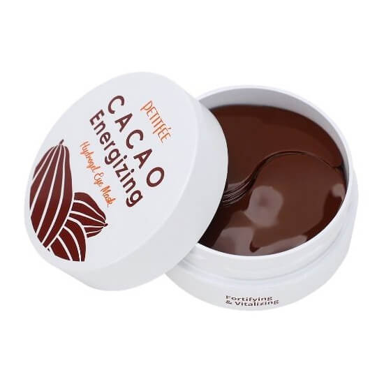 Тонизирующие гидрогелевые патчи с какао Petitfee Cacao Energizing Hydrogel Eye Patch 