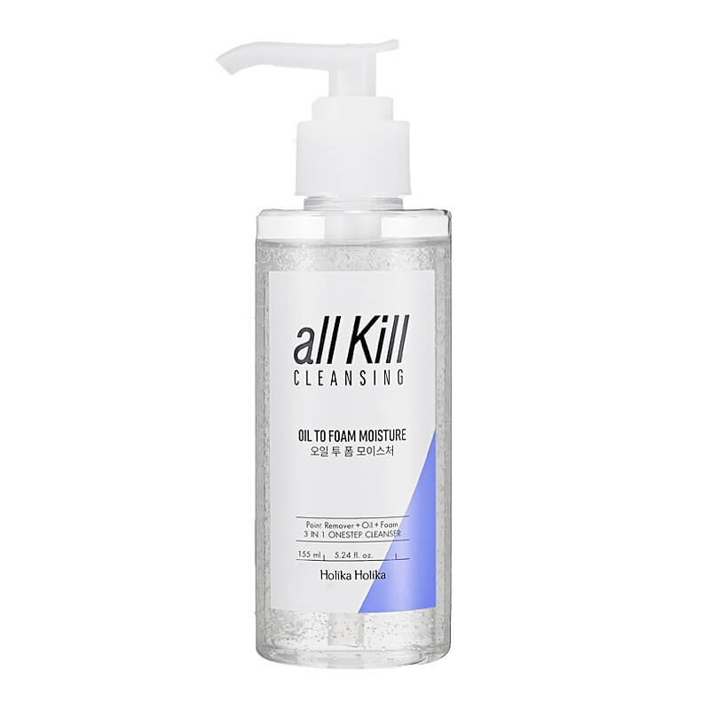 

Очищающий гель для лица Holika Holika All Kill Cleanser Oil to Foam Moisture