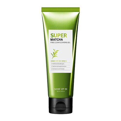 Гель для умывания с чаем матча Some By Mi Super Matcha Pore Clean Cleansing Gel 