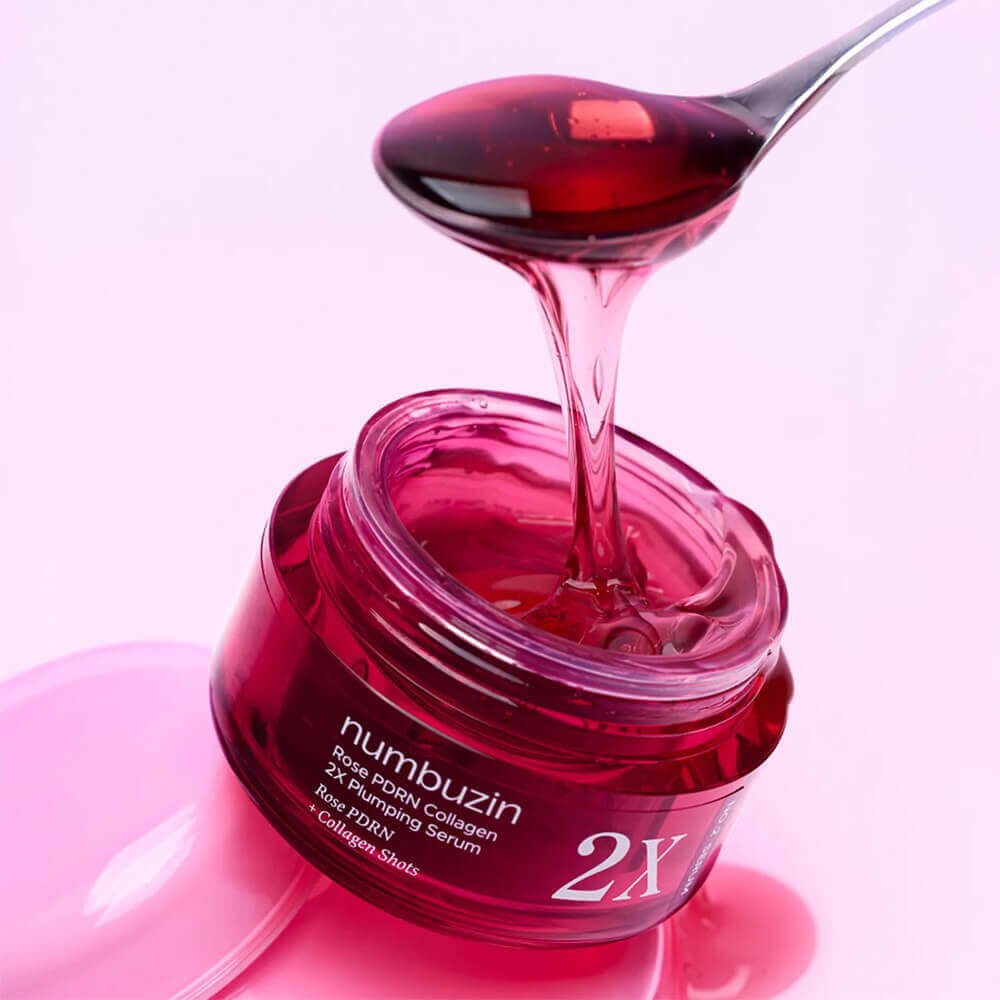 Сыворотка для лица numbuzin No.2 Rose PDRN Collagen 2X Plumping
