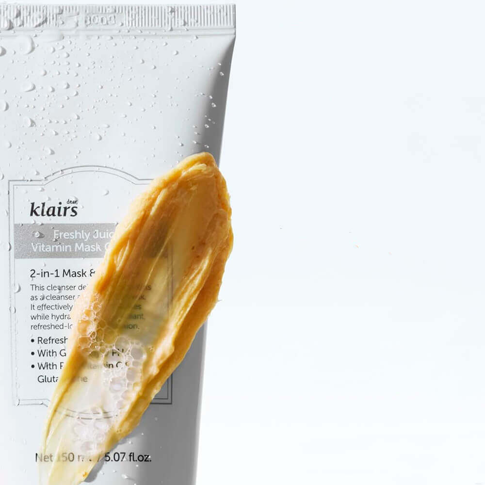 Витаминное очищающее средство Dear, Klairs Freshly Juiced Vitamin Mask Cleanser