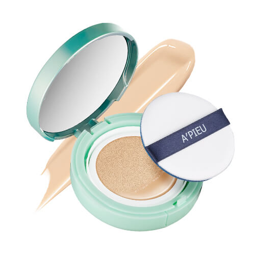 Матирующий воздушный тональный кушон Apieu Cushion Pposong SPF50+/PA+++ - No. 21