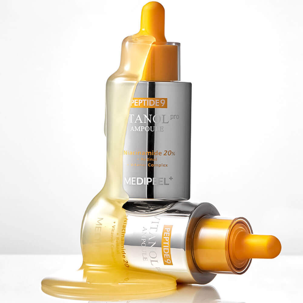 Лифтинг-ампула с пептидами и 20% ниацинамида MEDIPEEL Peptide 9 Vitanol Ampoule PRO