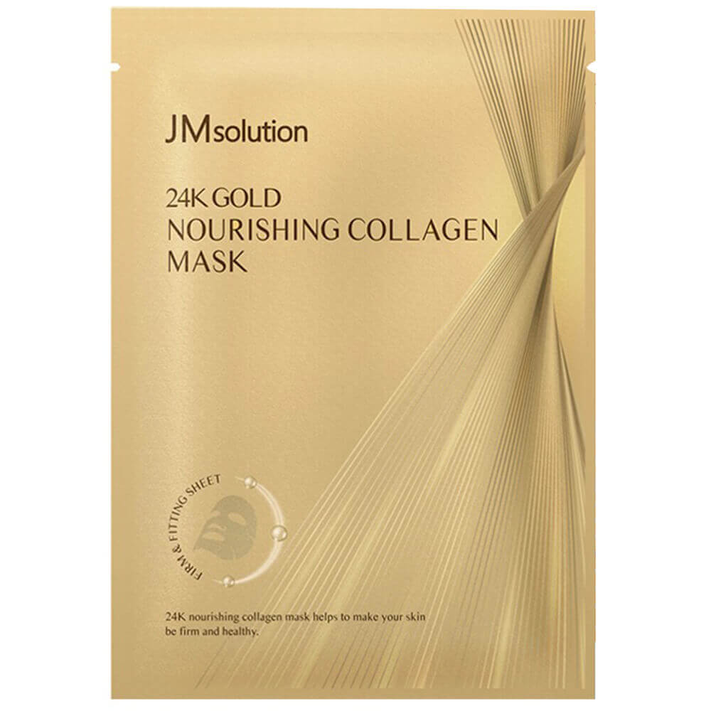 

Питательная омолаживающая маска с коллагеном и золотом JMsolution 24K Gold Nourishing Collagen Mask