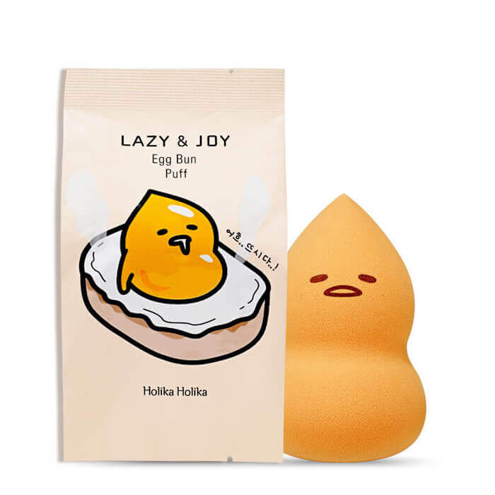 Спонж для нанесения тонального или ББ-крема Holika Holika Gudetama Egg Bun Puff