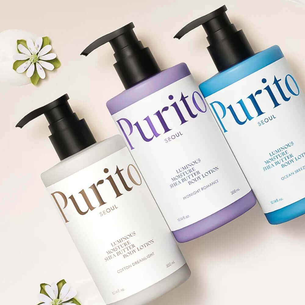 Парфюмированный лосьон для тела Purito Seoul Luminous Moisture Shea Butter Body Lotion