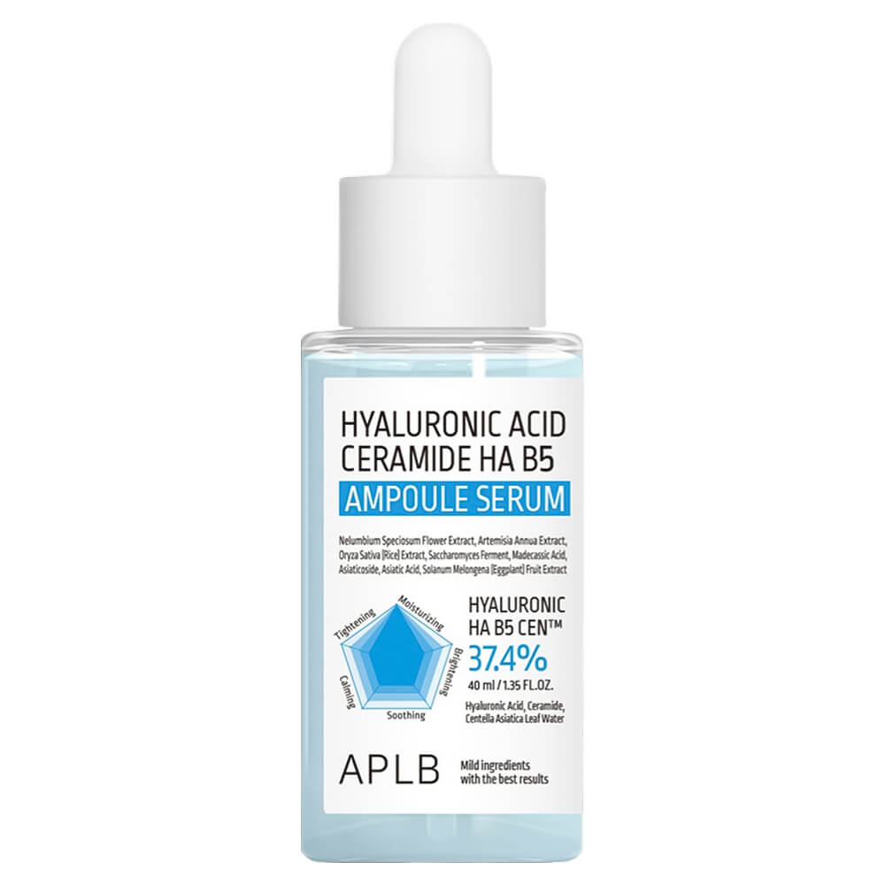 Увлажняющая сыворотка с гиалуроновой кислотой и церамидами APLB Hyaluronic HA B5 Ampoule Serum