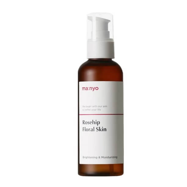Осветляющий тонер с экстрактом шиповника Manyo Rosehip Floral Skin