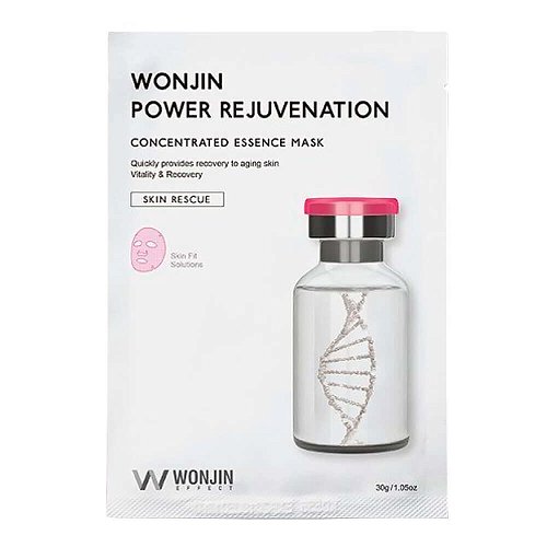 Тканевая маска с маточным молочком Wonjin Power Rejuvenation Concentrated Essence Mask