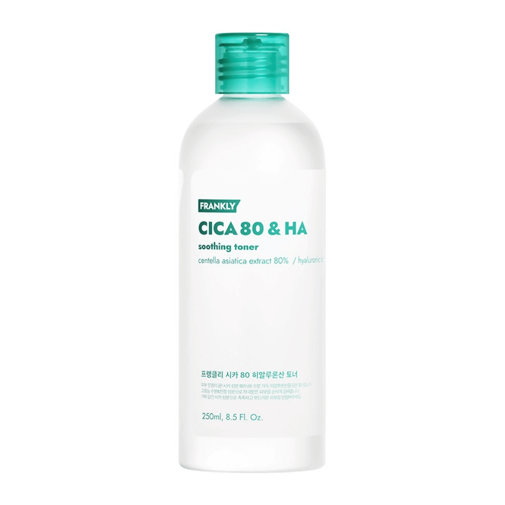 

Успокаивающий тонер с 80% центеллы азиатской Frankly CICA 80 and HA Soothing Toner