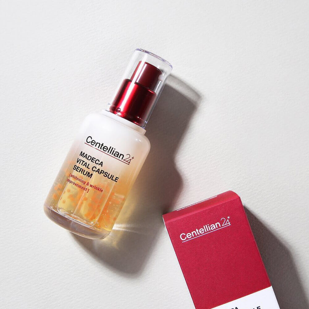 Капсульная витаминная сыворотка с комплексом пептидов Centellian24 Madeca Vital Capsule Serum