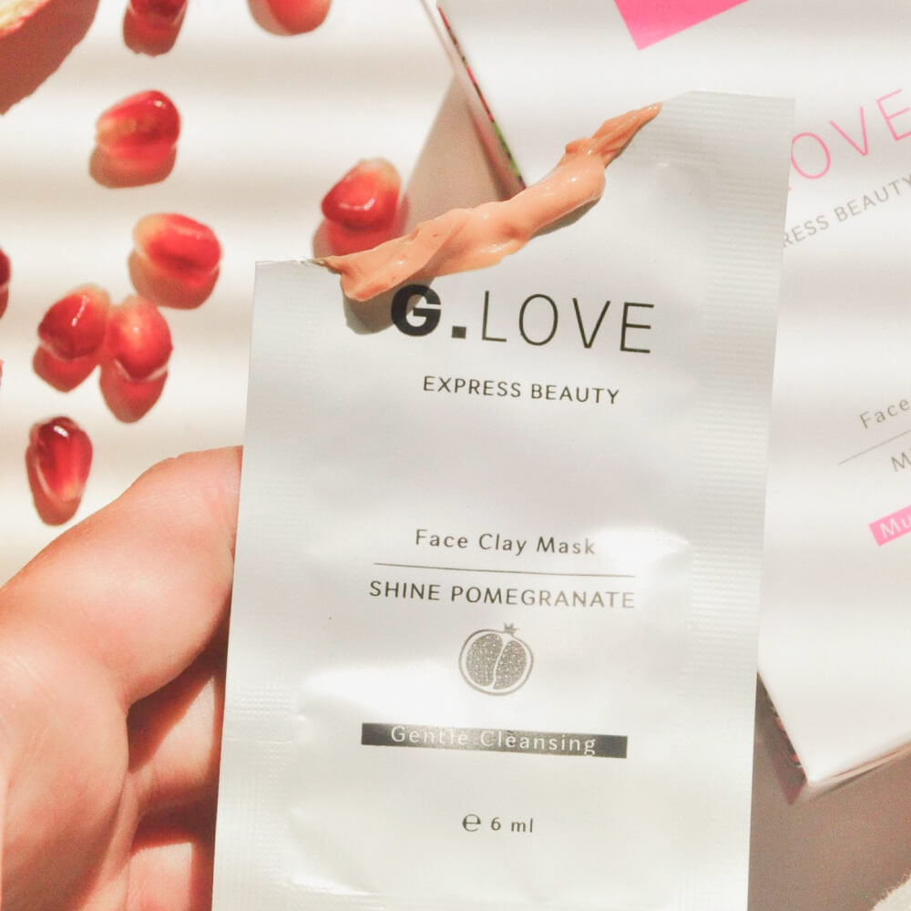 Глиняная энзимная маска для сужения пор G.Love Face Clay Mask Shine Pomegranate
