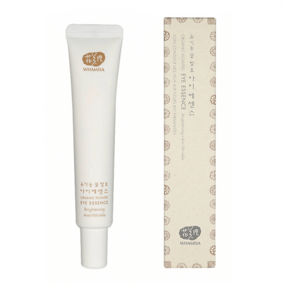 Эссенция для век против морщин Whamisa Organic Flowers Eye Essence Brightening Anti-Wrinkle