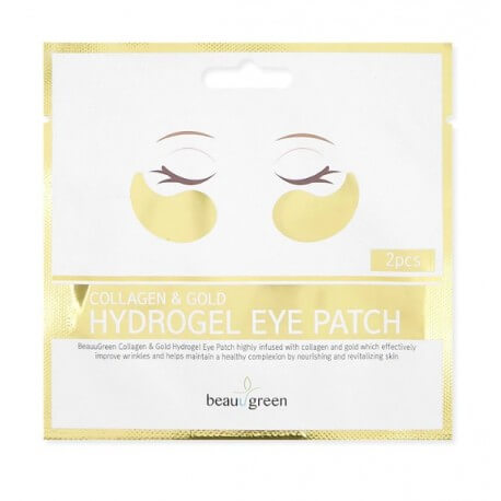 Гидрогелевые патчи с коллагеном BeauuGreen Collagen Gold Hydrogel Eye Patch - 1 шт