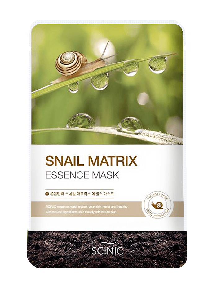 

Тканевая маска с муцином улитки Scinic Snail Matrix Essense Mask