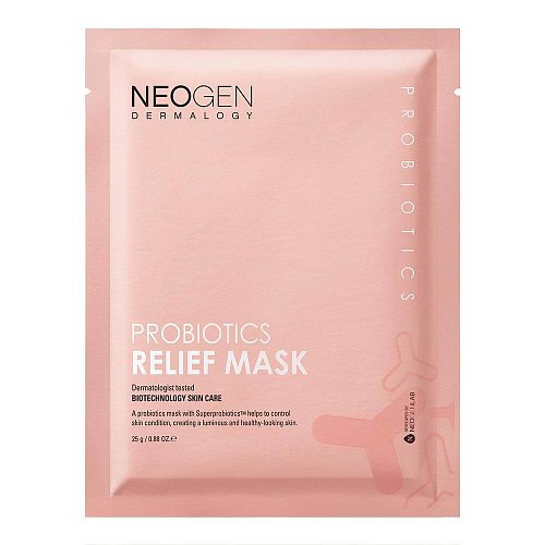 Восстанавливающая маска с пробиотиками и пептидами Neogen Dermalogy Probiotics Relief Mask